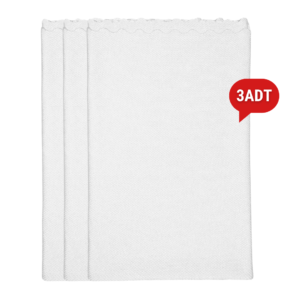 Sesra Soft+ 3'lü Beyaz Temizlik Bezi